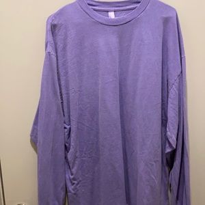 American Apparel Boxy Long Sleeve Tee